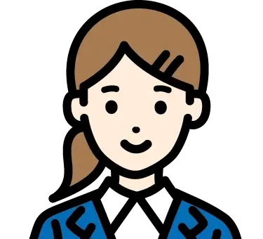 スタッフ　奥野　京子のイラスト